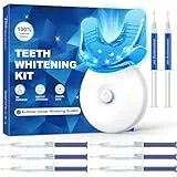Bleaching zähne set Teeth Whitening Kit: Zähne aufhellen gel Zahnbleaching set zum zähne aufhellen, Zahnaufhellung bleaching set Zähne bleaching set Teeth Whitening Kit led