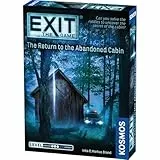 Thames & Kosmos EXIT - Die Rückkehr in die verlassene Hütte, Escape Room Kartenspiel, Familienspiele für Spieleabend, Brettspiele für Erwachsene und Kinder, für 1 bis 4 Spieler, ab 12 Jahren
