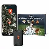 PAJ GPS People Finder 4G - Mini GPS Tracker für Kinder und Senioren - bis zu 5 Tage Akkulaufzeit - kleines Ortungsgerät mit Live-Ortung, geeignet bei Demenz, Alarmbenachrichtigungen im Notfall