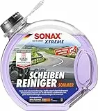 SONAX XTREME ScheibenReiniger Sommer Gebrauchsfertig (3 Liter) extrem schnell wirkender Sommerscheibenreiniger | Art-Nr. 02724000