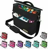 PUNALU große Tasche für Toniebox, viel Platz für Tonie Hörfiguren, Toniebox Tasche (grün)