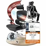 CLOUVOU ProSeat Bürostuhl Ergonomisch [TESTSIEGER] Schreibtischstuhl 100% individuell einstellbar | Büro Stuhl & Gaming Stuhl | Computerstuhl Home Office Chair Ergonomic | Drehstuhl 150 kg
