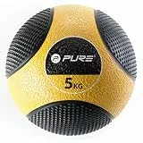 Pure2Improve - Medizinball 5kg, Trainingsball, Gymnastikball, Professionell Turnhalle Ball