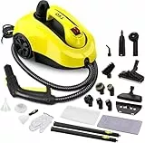 TVD Steam Cleaner, Upholstery Cleaner, Steam Cleaner with 5 m Extra Long Power Cord for Floor Steamer, Oven, Carpet, Sofa, Upholstery, Bed Bugs