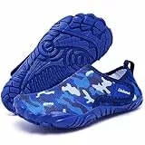Limberun Wasserschuhe Jungen barfußschuhe mädchen Badeschuhe Kleinkind barfußschuhe Blau 34