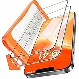 TORRAS für iPhone 12/12 Pro für Panzerglas Zertifizierung auf TOP Stoßfestigkeit Schutzglas iPhone 12/12 Pro Schutzfolie 9H+ Glas [1 sek Montage] Anti-Fingerabdruck, 2 Stück