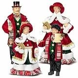 KI Store 4 Stuck 45cm chor Figuren Weihnachten deko für Christbaumschmuck für Weihnachts Dekoration