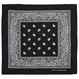 MFH Bandana Baumwolle Schwarz
