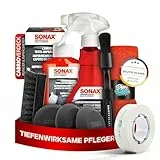 SONAX CabrioverdeckReiniger + Cabrioverdeck Textil-Imprägnierung I Premium Cabrio-Reinigungs-& Imprägnierspray für alle Verdeckarten I Für eine intensive Reinigung & schonende Pflege I 9-teiliges Set