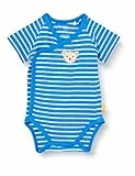 Steiff Baby - Jungen Body Formender Body, per Pack Blau (Skydiver 6040), 56 (Herstellergröße: 056)