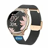 Frgnie Schutzfolie Kompatibel mit RUXINGX G37 Smartwatch 1,39'' (6 Stück) Flexibel TPU kompatibel mit Hwagol G25 Smartwatch 1.39' Displayschutzfolie