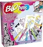 Blopens 3223519 Sprühstifte-Set Fantasie, Airbrush-Set Elfen, kreatives Malset für Kinder ab 5 Jahren