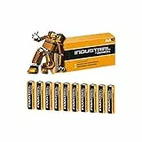 Industrial by Duracell MN1500 Alkaline-Batterie, AA LR06, 10 Stück