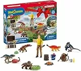 schleich 98984 Adventskalender 2023 DINOSAURS, ab 5 Jahren, DINOSAURS - Spielset, 24 Teile (FR/IT Version)