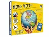 Meine Welt Adventskalender 2025 für Kinder, besuchen Sie 24 Länder und kommen Sie pünktlich zum Weihnachtstag zurück! Erkunden Sie verschiedene Kulturen und kreieren Sie Ihr originelles selbst gebaste