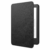 MoKo Hülle für 6' Kindle (11. Generation, 2024/2022) & Internationale Version, Leichte Schutzhülle mit Auto Schlaf/Wach Smart Cover für Kindle 2024/2022 11. Generation e-Reader, Schwarz