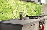 Dimex Küchenrückwand Folie selbstklebend BLATTADERN | Klebefolie - Dekofolie - Spritzschutz für Küche | Made in EU - 180 cm x 60 cm
