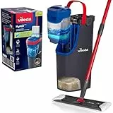 Vileda H2PrO Bodenwischer | 100% Trennung von Frisch- und Schmutzwasser | Wassersparendes Design | Einhandbedienung | Kompakte Aufbewahrung | Ergonomischer Griff | Mikrofaser | Comfort-Pack