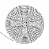 Yolev Schnürsenkel Glitzer Größe 5,47 Strass Schnürsenkel Bling Bling Schnürsenkel Strasssteine ​​für DIY Jogginghosen Sneakers Hoodie Kleid Dekorative Sneakers mit 20 Metallspitzenköpfen