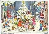 Adventskalender 'Spiel und Spass am Weihnachtsbaum': Papier-Adventskalender