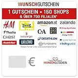 WUNSCHGUTSCHEIN Geschenkkarte - 150 Einlösepartner - für Österreich - per E-Mail