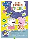 Peppa Pig - Meine ersten Sticker: Stickerbuch mit über 250 bunten Stickern | Ideales Geschenk für Kinder ab 3 Jahren