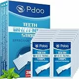 Whitening Strips 14 Applications | Effective Zähne Aufhellen in 7 Days | Teeth Whietning Strips that Enamel-Safe, No-Sensitivity | Entfernt Verfärbungen Effektiv Zahnaufhellung