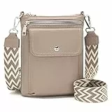 Atgbiem 2025 Umhängetasche Damen Klein Handytasche Zum Umhängen Kleine Handtasche Damen Crossbody Bag Khaki Geschenke für Frauen