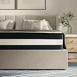 Flash Furniture Hybrid-Taschenfederkernmatratze – Mittelfeste Schaumstoff Matratze für erholsamen Schlaf – Hochwertige Matratze in Doppelgröße – 140 x 190 x 30 cm – Weiß