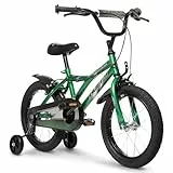 Huffy Pro Thunder 16“ Kinderfahrrad 5-7 Jahre - Grün, S