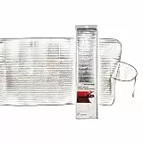 4CARS Winterabdeckung Eisschutzfolien, Autoscheibenabdeckung, Winterschutz Frostabdeckung Frontscheibe Auto Abdeckung Sonnenschutz Anti-Schnee Wind Frost für Winter+Sommer (176x90 cm)