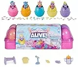 Hatchimals Alive Eierkarton Spielset - mit 5 Mini-Figuren in selbst-schlüpfenden Eiern und 11 Accessoires zum Thema Musik, für kreativen Spiel- und Sammelspaß, Spielzeug für Kinder ab 3 Jahren