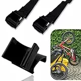 Laufrad Fahrrad Halterung Fahrradträger für Thule Chariot ab 2017-2023 Sport, Cross, Cab, Lite 16 bis 18 Zoll max. 15 kg (Fahrradträger 16-18')