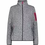 CMP - Knit-Tech-Jacke für Damen, Titan-Weiß-Fuchsia, D44