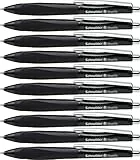 Schneider 135301 Haptify Kugelschreiber (Strichstärke Mittel) 10er Pack schwarz