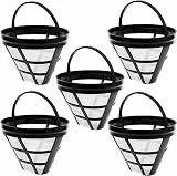 Kaffeefilter Wiederverwendbar, Kegel-kaffeefilter, Dauerfilter Kaffee Größe 4,Kaffeemaschinen-Korbfilter, 8-12 Tassen Kaffee Filter Mehrwegfilter, Zur Herstellung Von Manuellem Kaffee