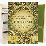 Fantasy Krimidinner für Zuhause - 4 bis 10 Personen - Trügerische Gefährten - Das spannende Krimi Partyspiel ab 15 Jahren - Ideal für Deine Krimi Dinner Party