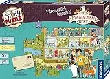 KOSMOS 698690 Story Puzzle Die Schule der magischen Tiere - Fürchterlich feierlich!, 200 Teile, Leuchtet im Dunkeln, Lesen, Puzzeln, Rätsel lösen, für Kinder ab 8 Jahre, Geburtstagsgeschenk