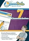 Mathematik Klassenarbeits-Trainer Klasse 7 – StrandMathe: Mathearbeit simulieren, Ergebnisse prüfen, selbst benoten, Lernlücken aufdecken! (StrandMathe Klassenarbeitstrainer)