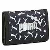 Puma PUMA Phase AOP Geldbörse für Kinder, Unisex, faltbar, Kunstleder, 100 g, 10 x 5 x 10 cm, Schwarz
