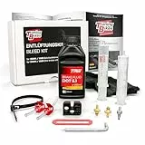 TB Entlüftungskit für SRAM/AVID Scheibenbremsen (Inkl. Bleeding Edge) – Komplettes Set inkl. DOT 5.1 Bremsflüssigkeit, Anleitung & Bleedblock für Bremsen wie Avid Elixir SRAM Code etc.