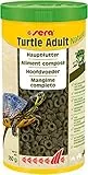 sera Turtle Adult Nature 1000ml - Futter für Landschildkröten und adulte Wasserschildkröten - aus nachhaltig produzierten Wasserlinsen, ohne Farb- & Konservierungsstoffe