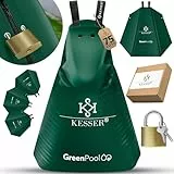KESSER® Baum-Bewässerungssack 8er Set 75L Wassersack, Baumbewässerungsbeutel, PVC-Tasche langlebig & UV-beständig, Baumbeutel Garten Bewässerungssystem & gezielte Bewässerung von Bäumen, mit Schloss