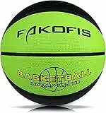 FAKOFIS Basketball Größe 3, Outdoor Indoor Street Basketball，Arena Training Erwachsene Anfänger Basketbälle