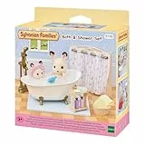 Sylvanian Families - 5739 Bad- und Dusch-Set - Puppenhaus Möbel