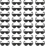 Toyvian 80 Stücke Puppe Sonnenbrille Miniatur Sonnenbrille Mini Puppe Kostüm Zubehör für Puppenhaushandwerk