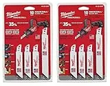 Milwaukee Säbelsägeblatt Hackzall Set, 49220220