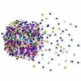 Oblique Unique® Sterne Konfetti Mix Set Bunt Tischdeko Kinder Geburtstag Party Fasching Motto Party Weihnachten Basteln