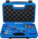 BGS 9324 | Injektorsitz- und Schacht-Reinigungs-Satz | Injektor Stahldraht-Bürsten / Nylon-Bürsten