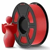 JAYO PLA+ Filament 1.75mm, Erhöhte Zähigkeit PLA Plus Filament-3D-Druckmaterialien, Maßgenauigkeit +/- 0.02mm, Neatly Wound, 1.1 kg Spule(2.42 LBS, 330M), PLA+ Rot